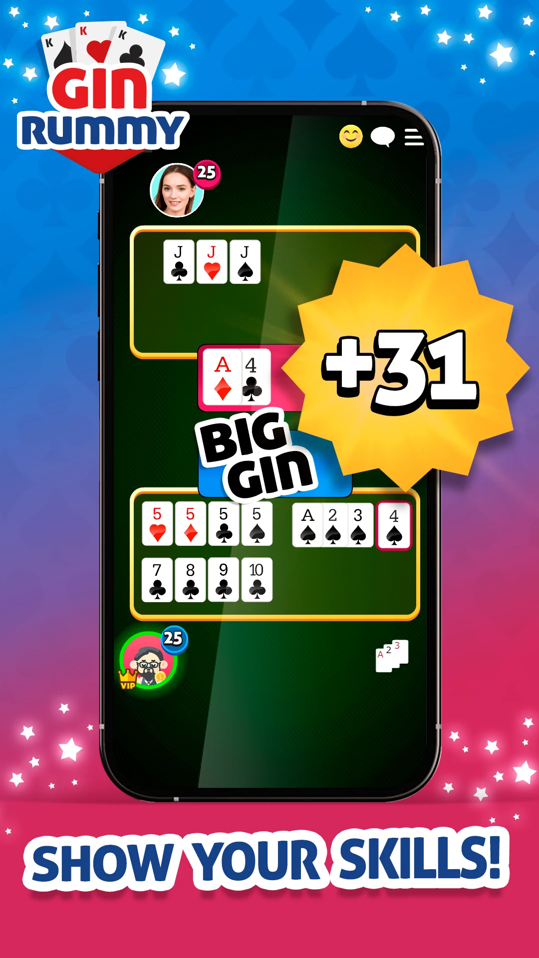 Gin Rummy GameVelvet - Card screenshot