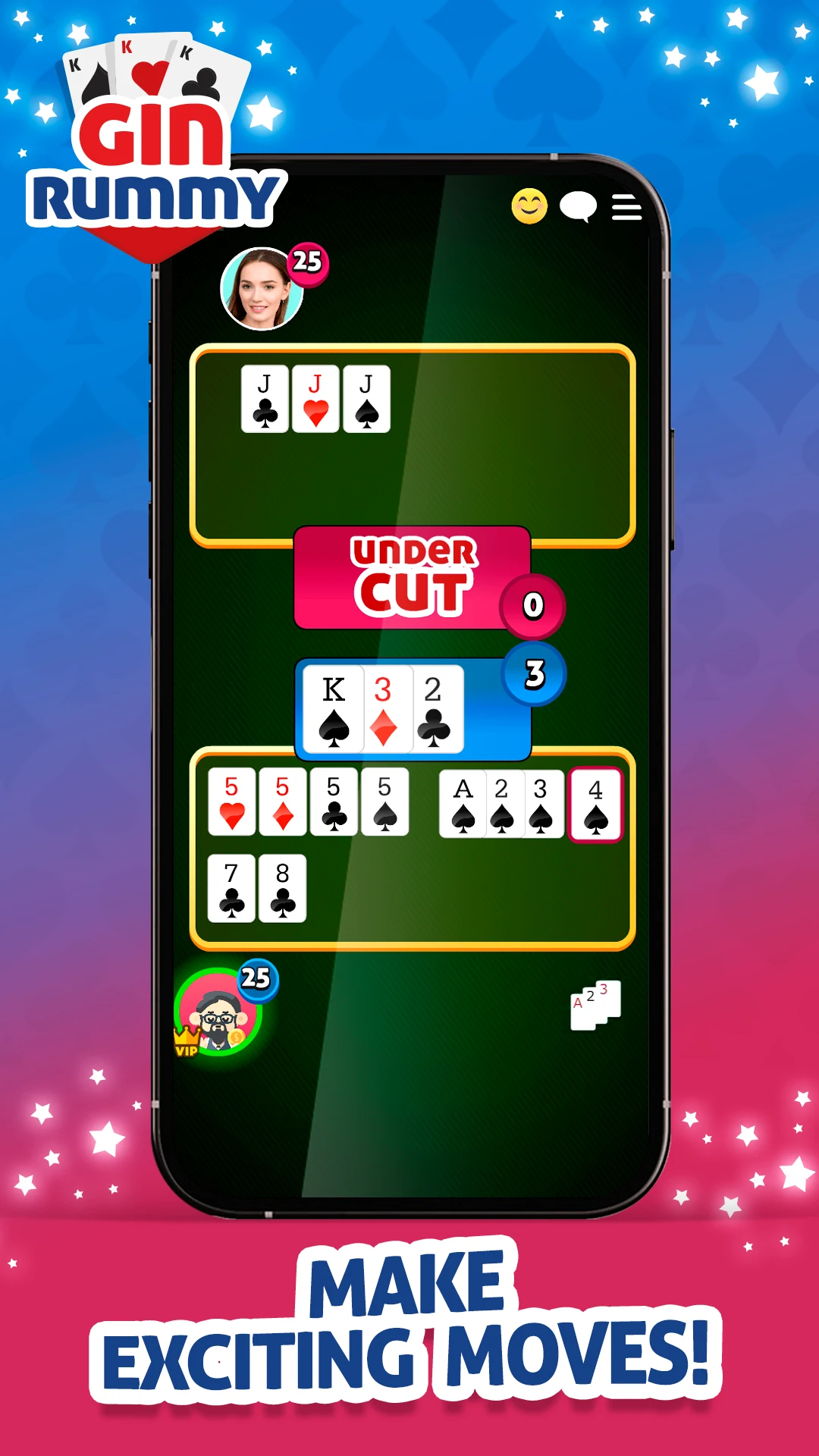 Gin Rummy GameVelvet - Card screenshot